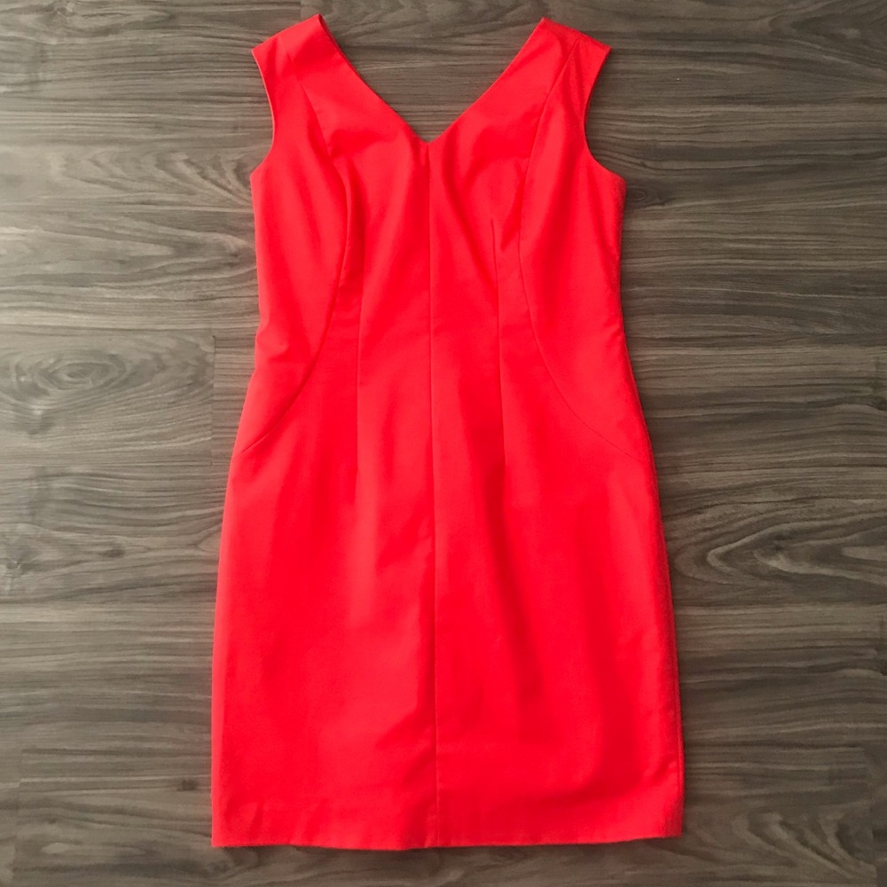 Nine West Red/Orange Dress sz 12